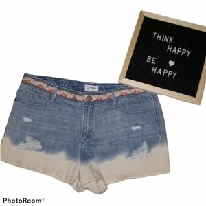 Jessica Simpson ombre Denim Sz 30 Shorts B…